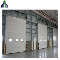 China supplier overhead industrial door cheap garage doors automatic warehouse sectional door