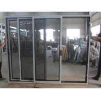 Chinese manufacturer pvc/upvc sliding patio door