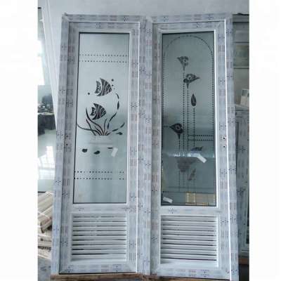 pvc toilet door pvc bathroom door price