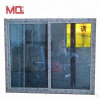 Tint color glass pvc sliding glass window and door with factory price