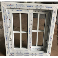 Conch brand pvc sliding glass window with grills and without grills for Southeast Asia